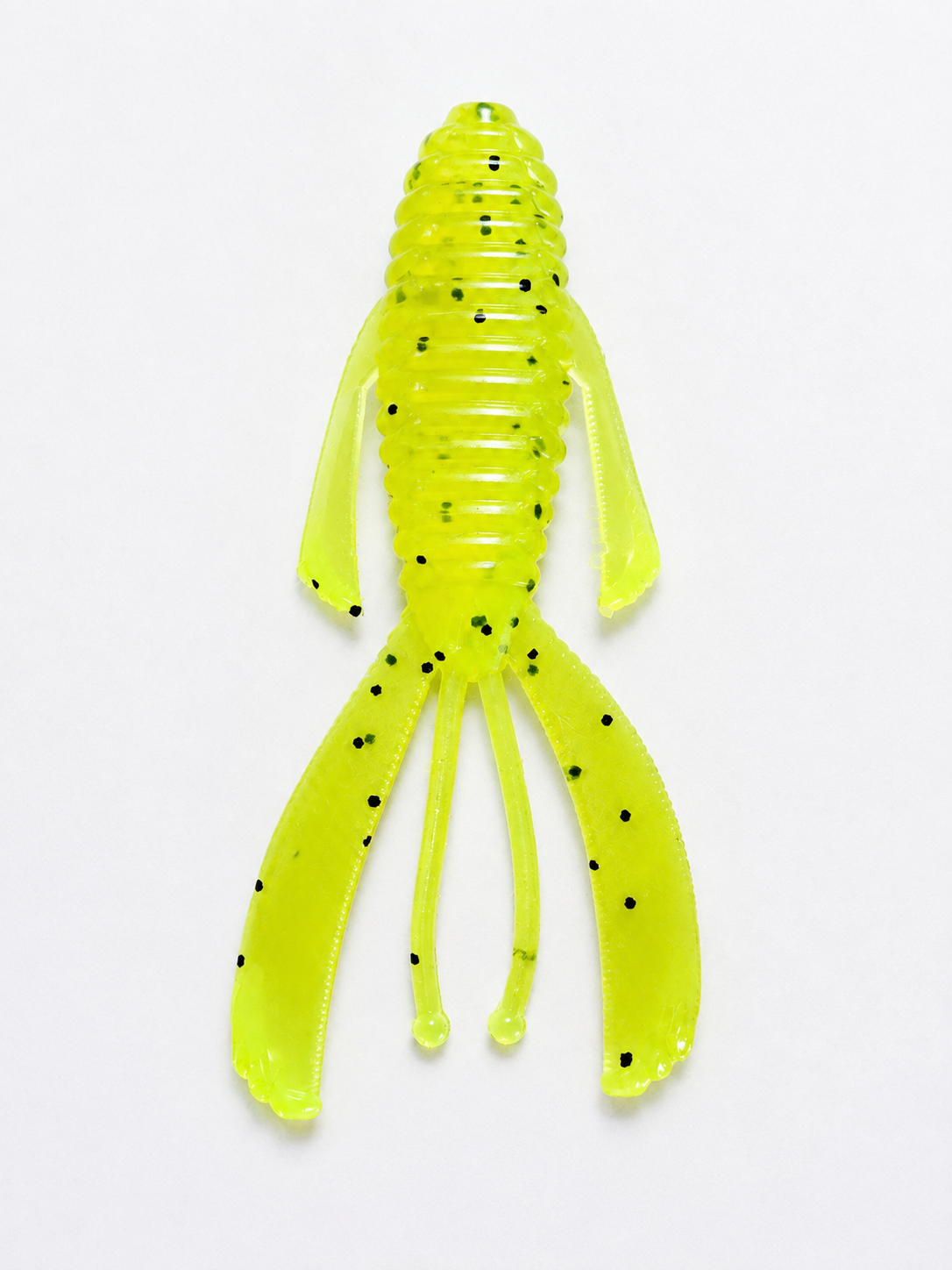 CHARTREUSE WITH BLACK FLAKE CREATURE BAIT